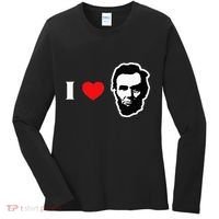 4th Of July Abraham Lincoln Women's Long Sleeve Shirt thumb 0