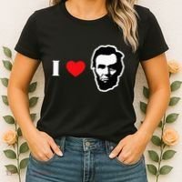 4th Of July Abraham Lincoln Women's T-Shirt thumb 2