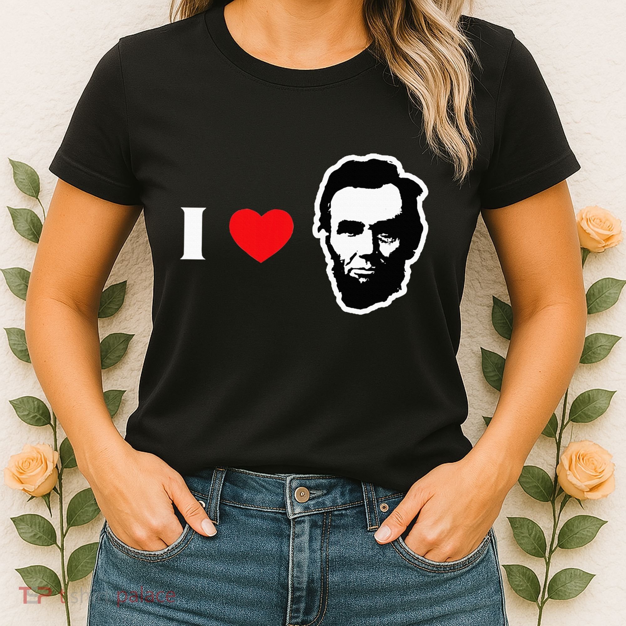 4th Of July Abraham Lincoln Women's T-Shirt
