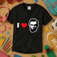 4th Of July Abraham Lincoln Kids T-Shirt thumb 3