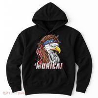 4th Of July Bald Eagle Mullet Murica Usa Usa Merica Hoodie thumb 0