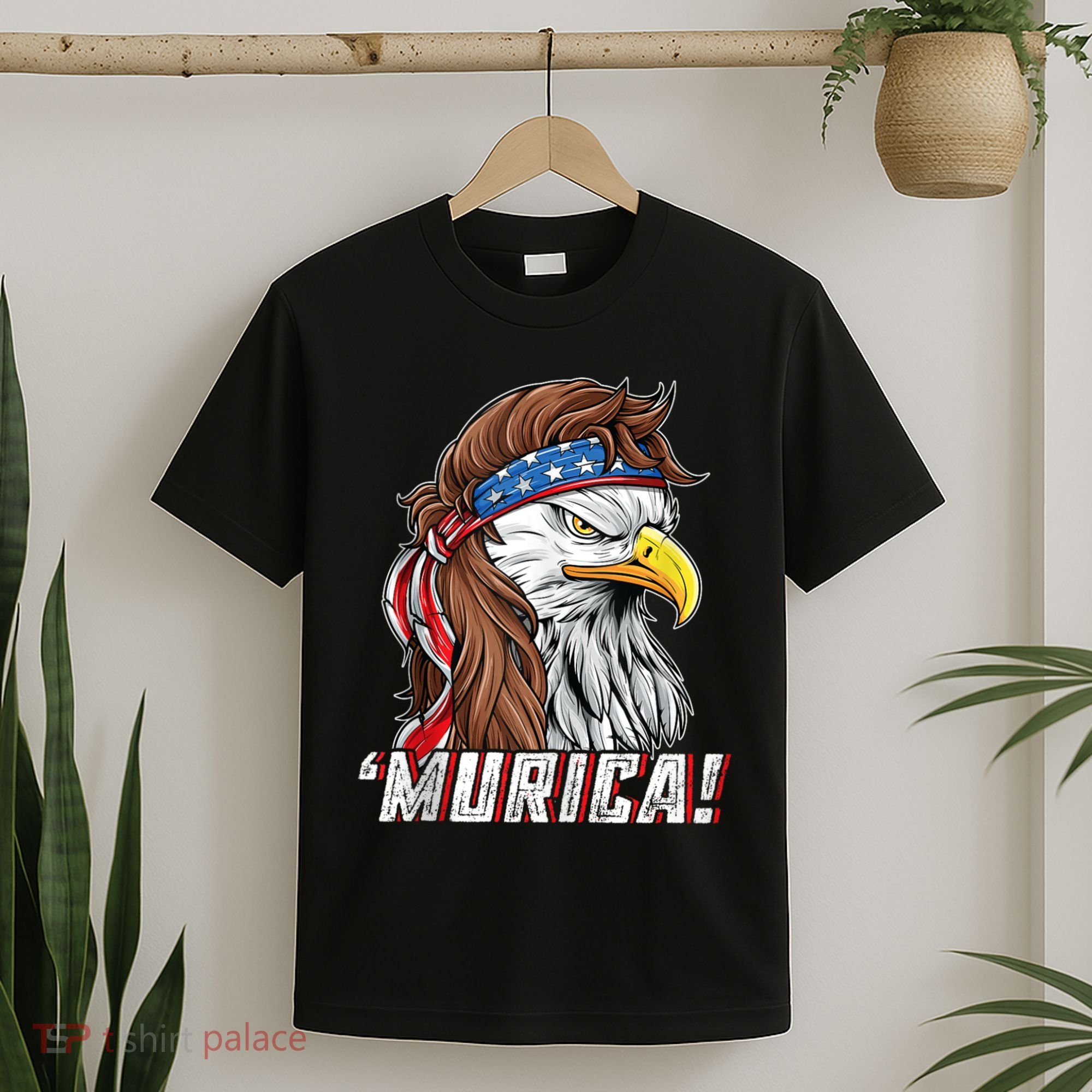 4th Of July Bald Eagle Mullet Murica Usa Usa Merica T-Shirt