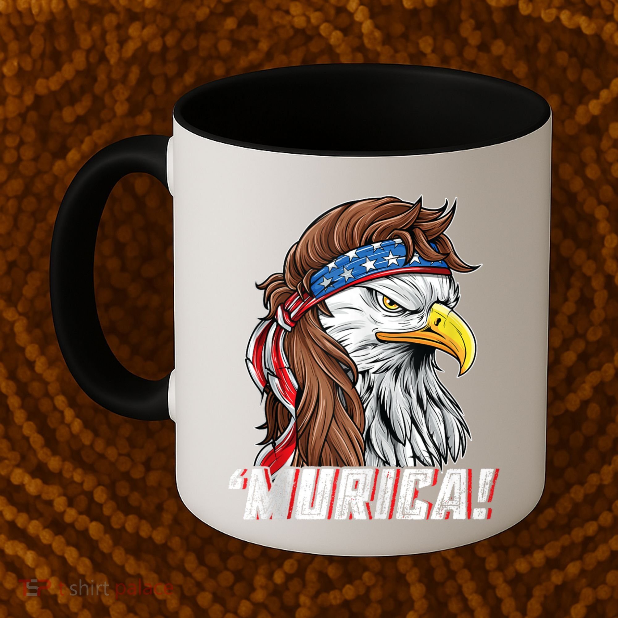 4th Of July Bald Eagle Mullet Murica Usa Usa Merica Coffee Mug