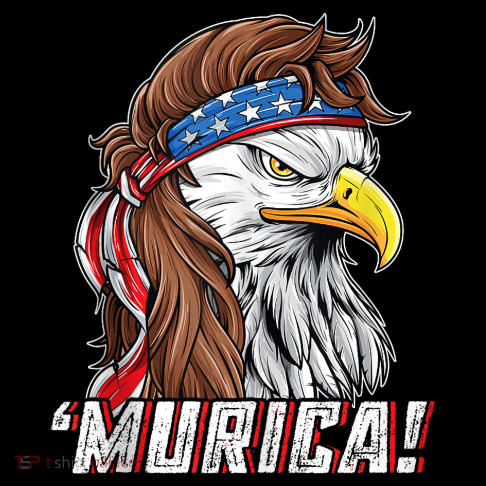 4th Of July Bald Eagle Mullet Murica Usa Usa Merica Coffee Mug