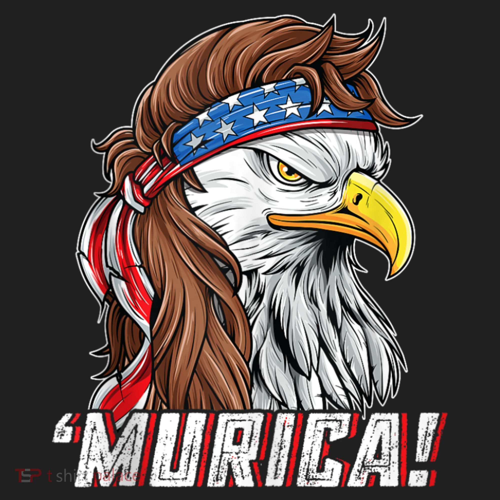 4th Of July Bald Eagle Mullet Murica Usa Usa Merica Beanie