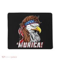 4th Of July Bald Eagle Mullet Murica Usa Usa Merica Mousepad thumb 0