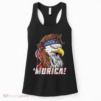 4th Of July Bald Eagle Mullet Murica Usa Usa Merica Women's Tank Top thumb 0