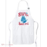 4th Of July Spilling The Tea Since 1773 History Teacher Apron thumb 0
