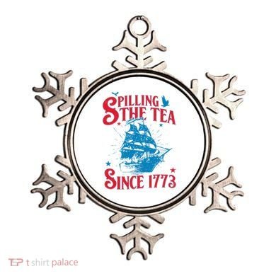 4th Of July Spilling The Tea Since 1773 History Teacher Ornament