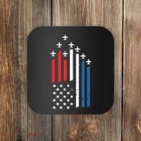 4th Of July Jets American Flag Coaster thumb 0