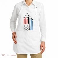 4th Of July Jets American Flag Apron thumb 2