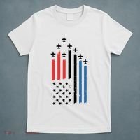 4th Of July Jets American Flag T-Shirt thumb 5