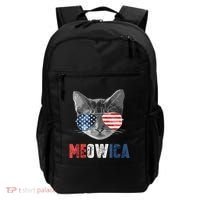 4th Of July Bald Eagle Mullet Meowica Usa Usa Merica Backpack thumb 0