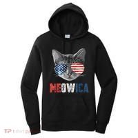 4th Of July Bald Eagle Mullet Meowica Usa Usa Merica Women's Hoodie thumb 0
