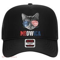 4th Of July Bald Eagle Mullet Meowica Usa Usa Merica Hat thumb 0