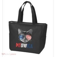4th Of July Bald Eagle Mullet Meowica Usa Usa Merica Tote Bag thumb 3