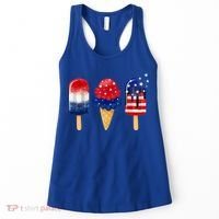 4th of July Popsicle American Flag Patriotic Summer Boy Girl Women's Tank Top thumb 0
