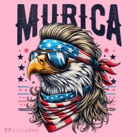 4th Of July Bald Eagle Mullet Murica Usa Usa Merica Coaster thumb 2