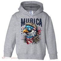 4th Of July Bald Eagle Mullet Murica Usa Usa Merica Toddler Hoodie thumb 0