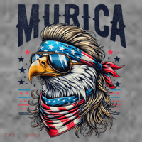 4th Of July Bald Eagle Mullet Murica Usa Usa Merica Toddler Hoodie thumb 2