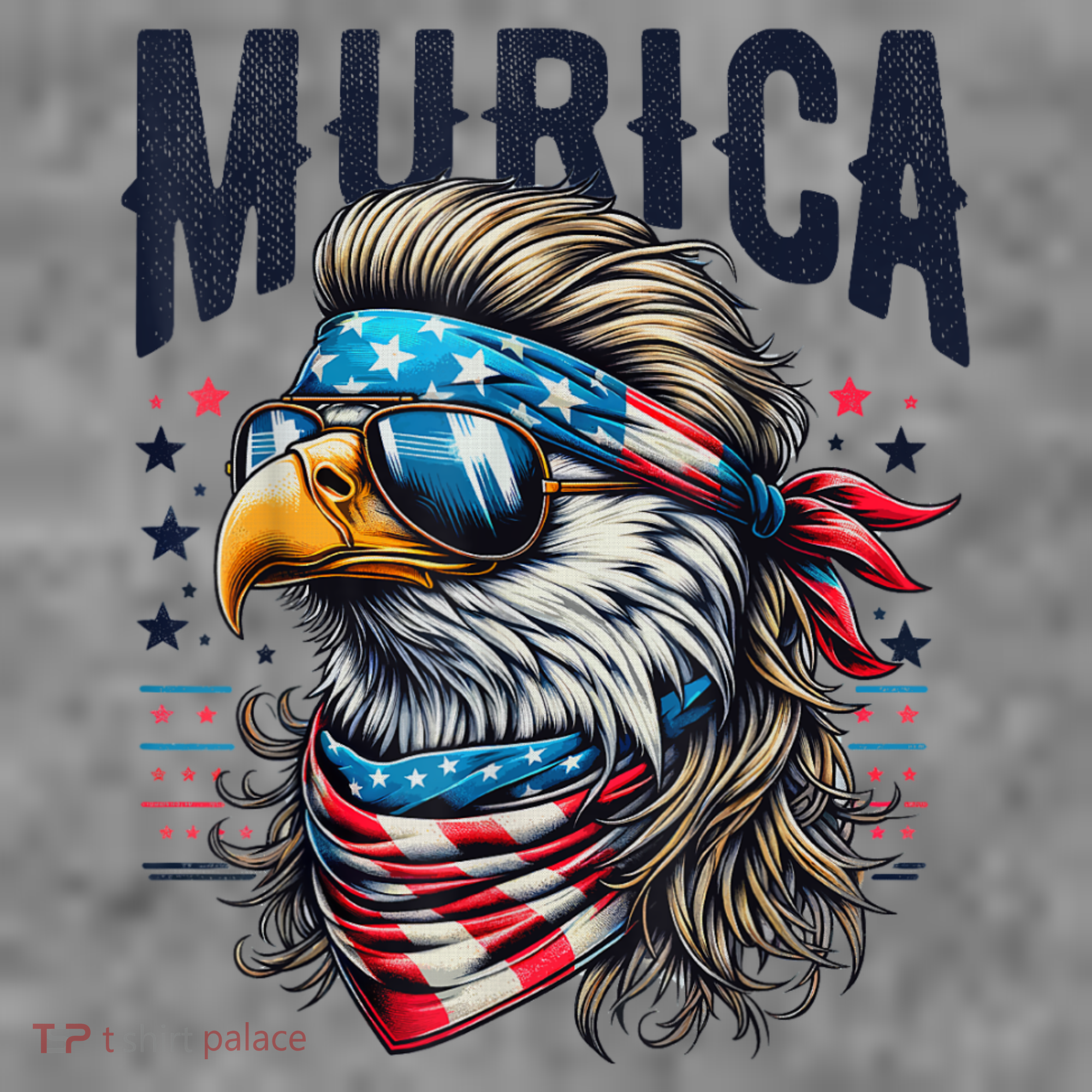 4th Of July Bald Eagle Mullet Murica Usa Usa Merica Toddler Hoodie