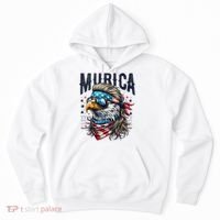 4th Of July Bald Eagle Mullet Murica Usa Usa Merica Hoodie thumb 0
