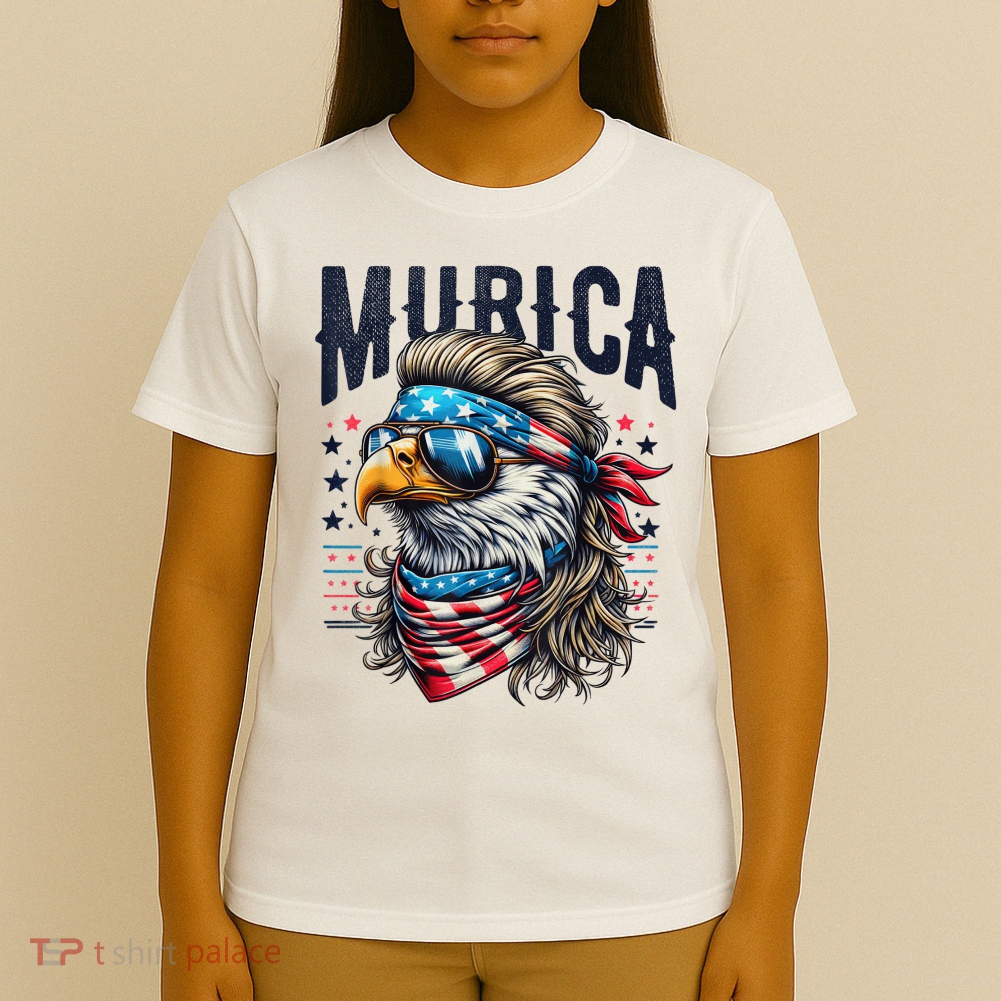 4th Of July Bald Eagle Mullet Murica Usa Usa Merica T-Shirt