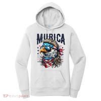 4th Of July Bald Eagle Mullet Murica Usa Usa Merica Women's Hoodie thumb 0