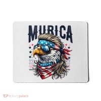4th Of July Bald Eagle Mullet Murica Usa Usa Merica Mousepad thumb 0
