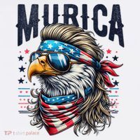 4th Of July Bald Eagle Mullet Murica Usa Usa Merica Ornament thumb 1