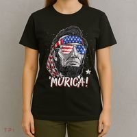 4th Of July Bald Eagle Mullet Murica Usa Usa Merica T-Shirt thumb 4