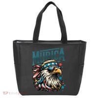 4th Of July Bald Eagle Mullet Murica Usa Usa Merica Tote Bag thumb 0