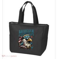 4th Of July Bald Eagle Mullet Murica Usa Usa Merica Tote Bag thumb 3