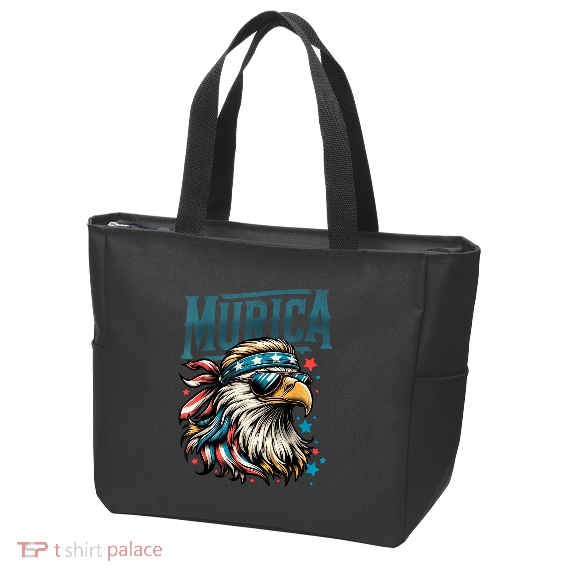 4th Of July Bald Eagle Mullet Murica Usa Usa Merica Tote Bag