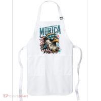 4th Of July Bald Eagle Mullet Murica Usa Usa Merica Apron thumb 0