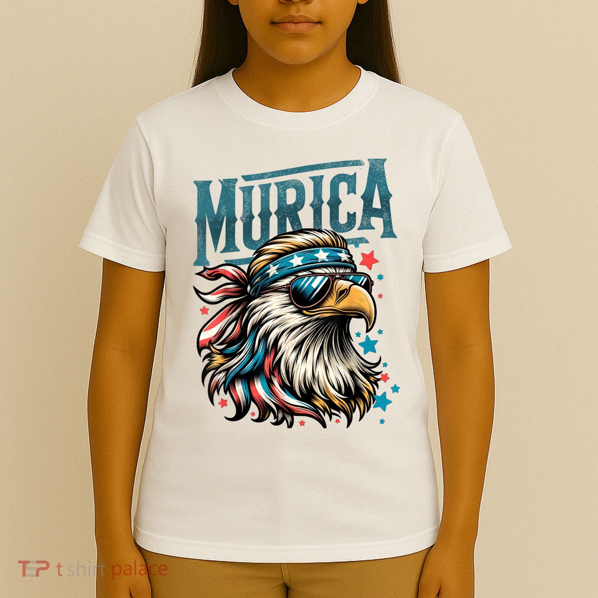 4th Of July Bald Eagle Mullet Murica Usa Usa Merica T-Shirt
