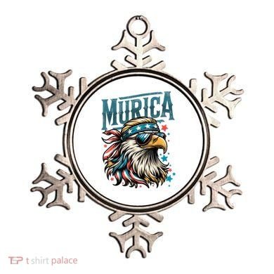 4th Of July Bald Eagle Mullet Murica Usa Usa Merica Ornament