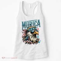 4th Of July Bald Eagle Mullet Murica Usa Usa Merica Women's Tank Top thumb 0
