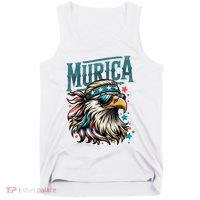 4th Of July Bald Eagle Mullet Murica Usa Usa Merica Tank Top thumb 0