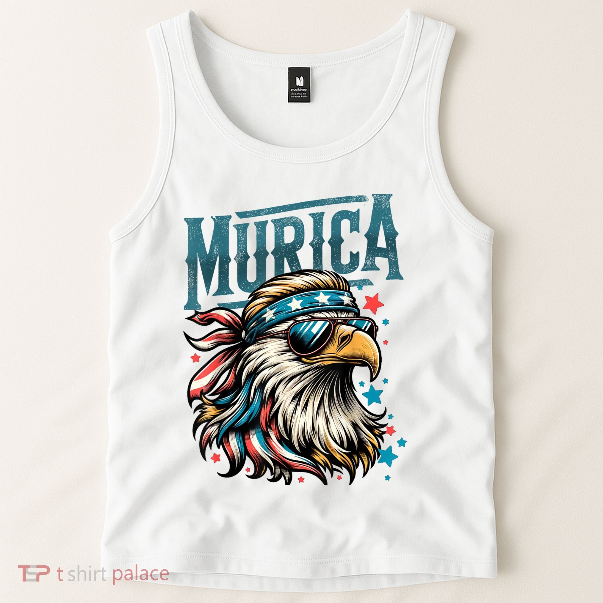 4th Of July Bald Eagle Mullet Murica Usa Usa Merica Tank Top