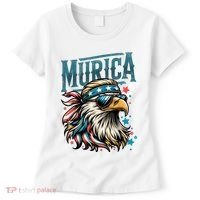 4th Of July Bald Eagle Mullet Murica Usa Usa Merica Women's T-Shirt thumb 0