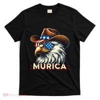 4th Of July Bald Eagle Mullet Murica Usa Usa Merica T-Shirt thumb 0