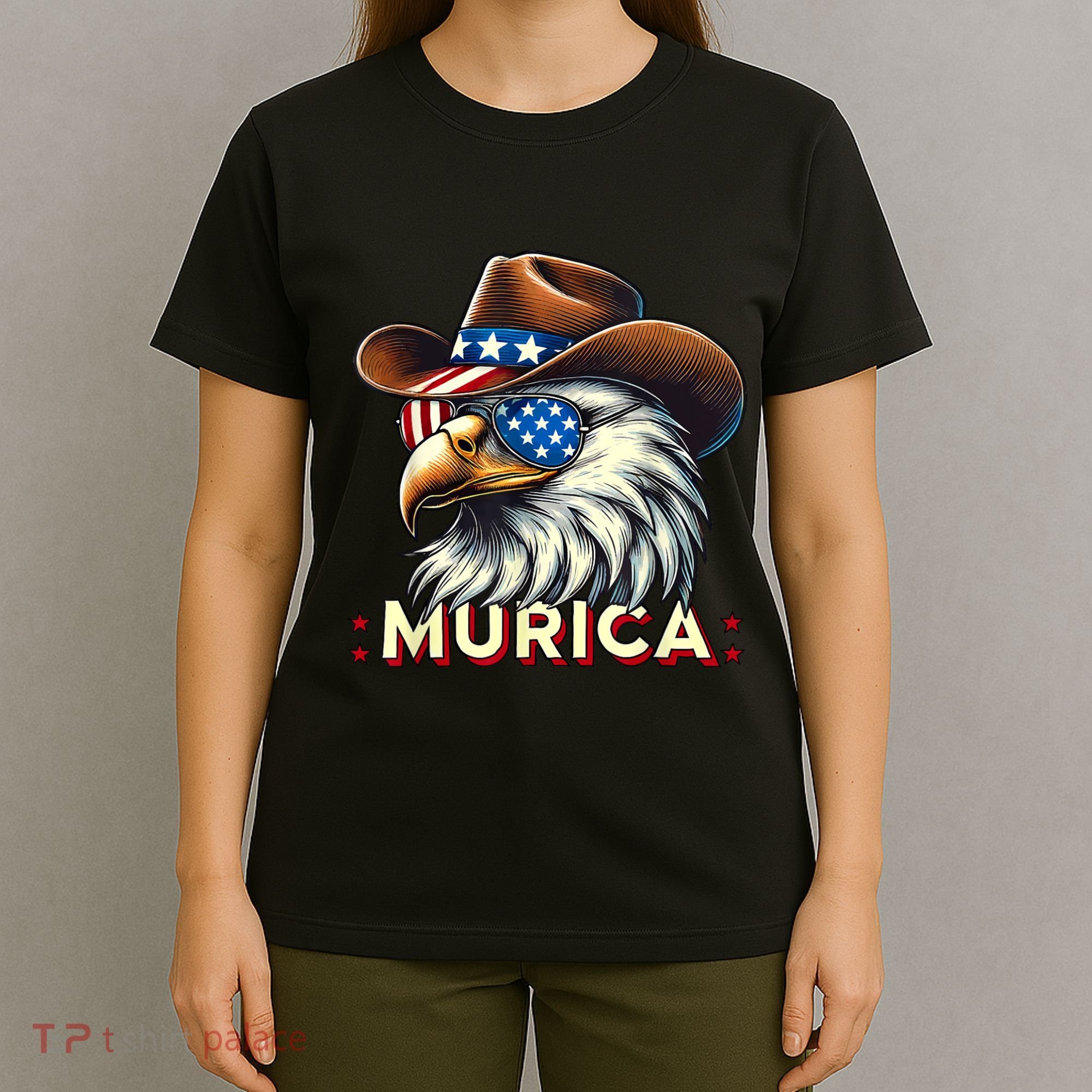 4th Of July Bald Eagle Mullet Murica Usa Usa Merica T-Shirt
