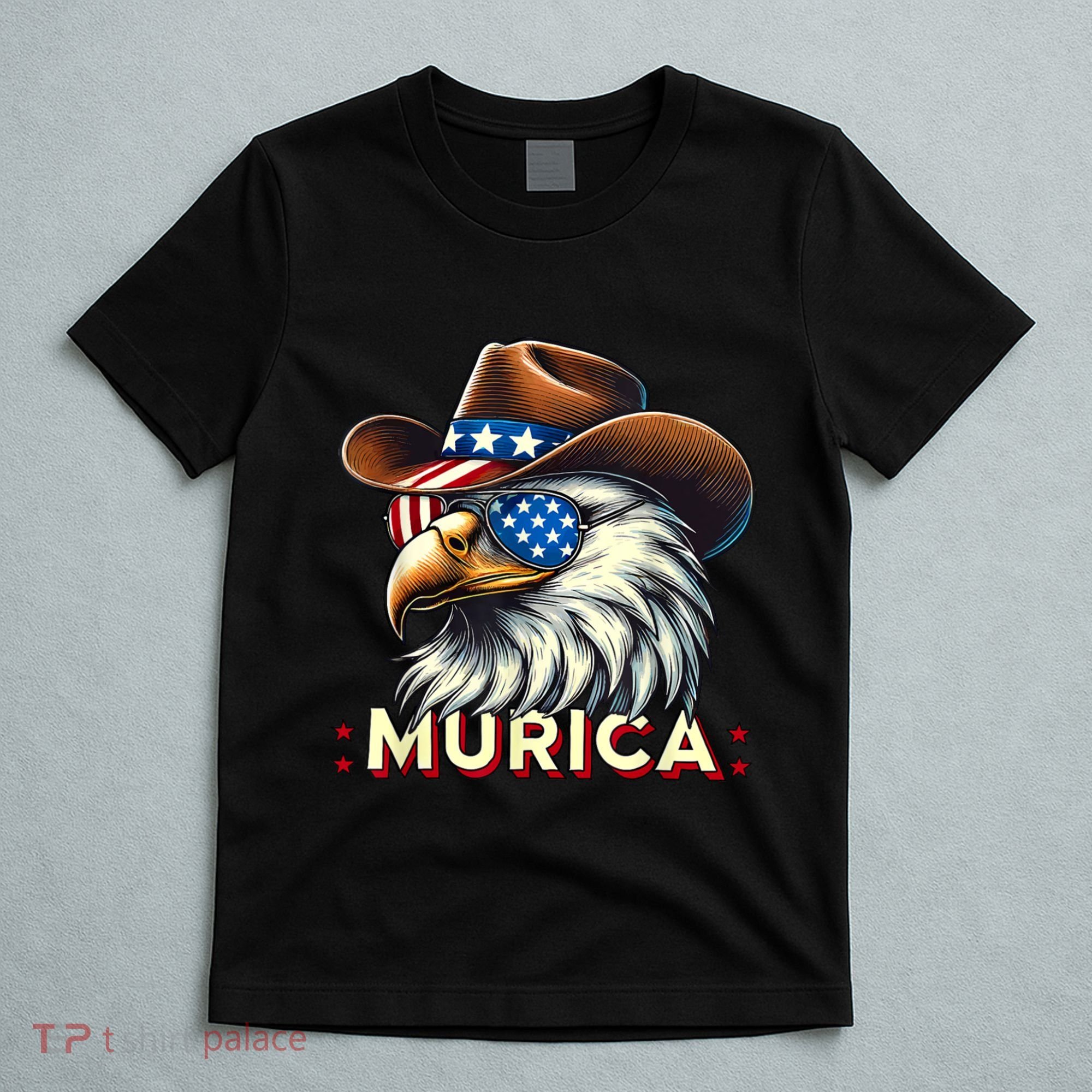 4th Of July Bald Eagle Mullet Murica Usa Usa Merica T-Shirt