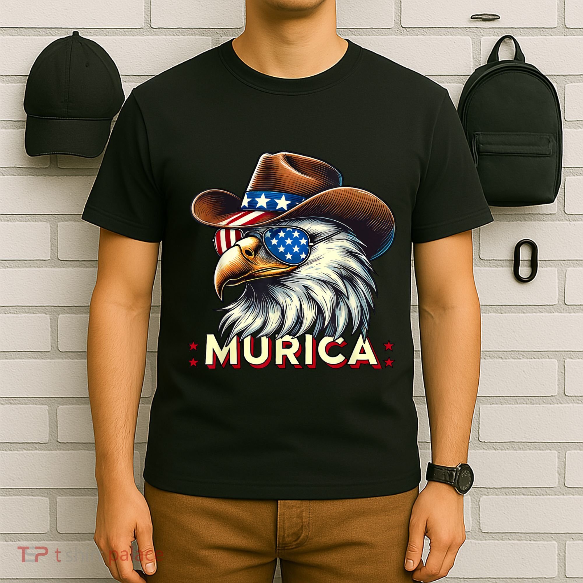 4th Of July Bald Eagle Mullet Murica Usa Usa Merica T-Shirt