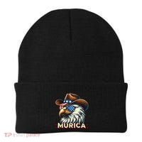 4th Of July Bald Eagle Mullet Murica Usa Usa Merica Beanie thumb 0