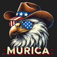 4th Of July Bald Eagle Mullet Murica Usa Usa Merica Beanie thumb 2