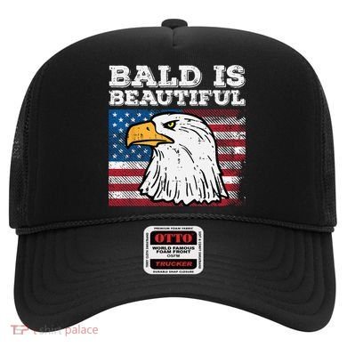 4th Of July Bald Is Beautiful Eagle Patriotic Hat