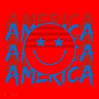 4th Of July Festive Holiday Smiley Face Santa Hat thumb 1