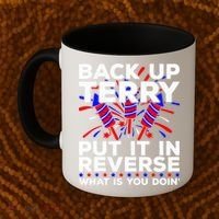 Back it Up Terry Put It In Reverse July 4th Fireworks Terry Coffee Mug thumb 2